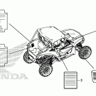 SXS1000S2X A Лейбл предостережения
