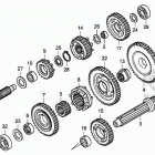 TRX520FE2 2A Трансмиссия