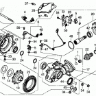SXS1000S4 A Передний редуктор