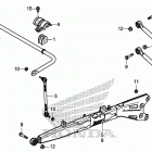SXS1000S4 A Rear arm@rear stabilizer