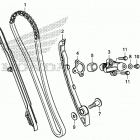 SXS1000S2X A Цепь ГРМ и натяжитель