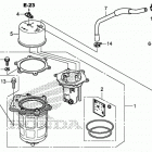 TRX680FA5 2AC Топливный насос