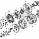TRX520FE2 2A Сцепление