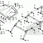 SXS1000S4 A Roll bar@roof