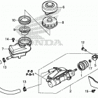SXS1000S2X A Тормозной цилиндр