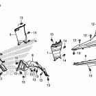 SXS1000S2X A Задний бампер