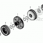 SXS1000S2X A Сцепление