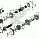 SXS1000M5D AC Трансмиссия