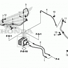 SXS1000S4 A Front brake pipe@front