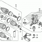 TRX520FE2 2A Front knuckle@front drive