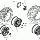 SXS1000M5D AC Wheel
