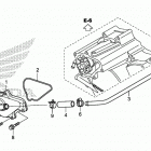 TRX520FE2 2A Крышка водяной помпы