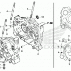TRX420FM1 AC Crankcase (2)