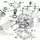 TRX520FE2 2A Головка цилиндров