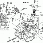 TRX680FA5 2AC Головка цилиндров