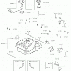 BRUTE FORCE 300 Топливный бак