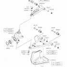 BRUTE FORCE 750 4x4i EPS Передняя подвеска