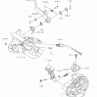 BRUTE FORCE 750 4x4i Педаль тормоза