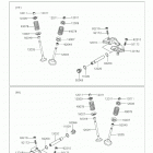 BRUTE FORCE 750 4x4i Клапана