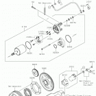 BRUTE FORCE 750 4x4i EPS Стартер