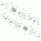 KFX90 Переднее колесо