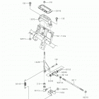 BRUTE FORCE 750 4x4i EPS CAMO Управление