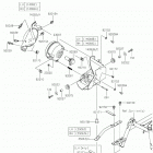 BRUTE FORCE 750 4x4i Фара