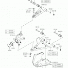 BRUTE FORCE 750 4x4i Передняя подвеска