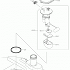 BRUTE FORCE 750 4x4i EPS Топливный насос