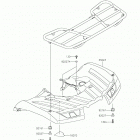 BRUTE FORCE 750 4x4i EPS CAMO Заднее крыло
