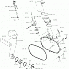 BRUTE FORCE 750 4x4i EPS CAMO Крышка вариатора