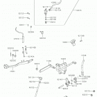 BRUTE FORCE 300 Задний торм цилиндр