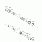 BRUTE FORCE 750 4x4i EPS CAMO Кардан
