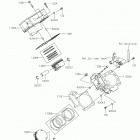 BRUTE FORCE 750 4x4i EPS Цилиндр(ы) /  поршень