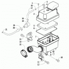 DVX 90 GREEN [A2019KSB2BUSX] Air intake assembly [302054]