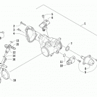 ALTERRA 450 RED [A2019KAK4CUSM] Throttle body assembly [303517]