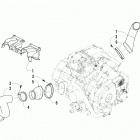 ALTERRA 450 RED [A2019KAK4CUSM] Case  /  belt cooling assembly [94384]