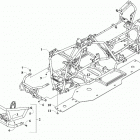 ALTERRA 700 EPS BLUE [A2021XDT4PUSE] Frame and related parts [303642]