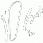 DVX 90 GREEN [A2019KSB2BUSX] Cam chain assembly [92730]