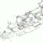 ALTERRA 700 SE EPS BLUE [A2021XDT4PUSE] Frame and related parts [303642]