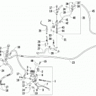 ALTERRA 300 BLUE [A2019KAF2BUSE] Hydraulic brake assembly [302850]