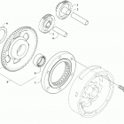 ALTERRA 570 EPS DYNAMIC CHARCOAL [A2021XEO1PUSD] Starter clutch assembly [303981]