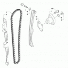 ALTERRA 450 RED [A2019KAK4CUSM] Cam chain assembly [303428]