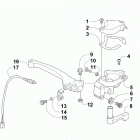 DVX 90 GREEN [A2019KSB2BUSX] Throttle control assembly [94248]
