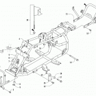 ALTERRA 90 RED [A2019KXB2BUSM] Frame and related parts assembly [301625]