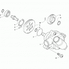 ALTERRA 700 MUD PRO LTD EPS BLUE [A2019MLT1PUSE] Water pump assembly [301656]