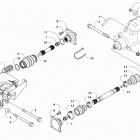 ALTERRA 700 SE EPS BLUE [A2021XDT4PUSE] Drive train assembly [303787]