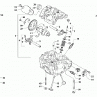 ALTERRA 570 EPS CHARCOAL [A2019XEO1PUSD] Cylinder head and camshaft  /  valve assembly [300...