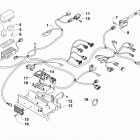ALTERRA 450 RED [A2019KAK4CUSM] Wiring harness assembly [303516]