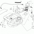 ALTERRA 700 EPS BLACK [A2020XET4PUSP] Gas tank assembly [303016]